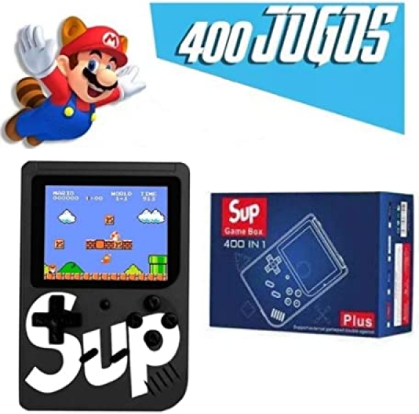 Mini Game Portátil Sup Game Box Plus com 400 Jogos